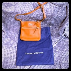 Dooney & Bourke acorn leather crossbody handbag.